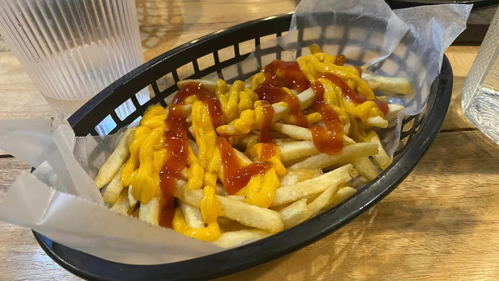 Jav javs burger and fries in Camotes